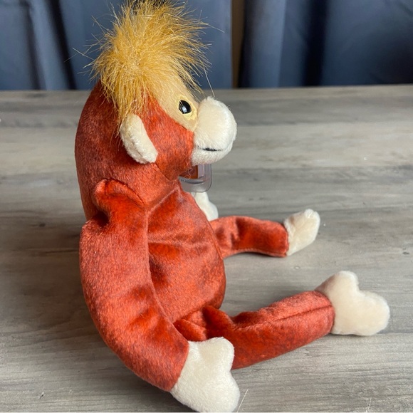 ty beanie baby SCHWEETHEART 1999, Orange‎ and Tan - Picture 5 of 7